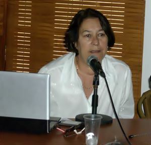 Caridad Rojas, directora de Comunicación y Propaganda de la Televisión Cubana