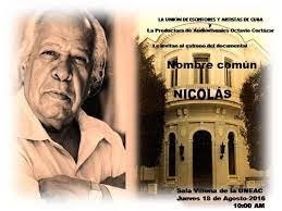 documental “Nombre Común: Nicolás”