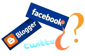 los usos de blogs, Facebook, Twitter y Youtube.