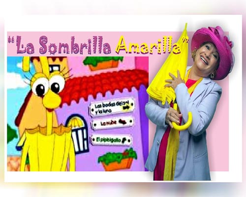 Sombrilla amarilla