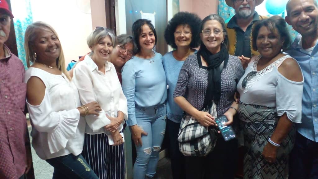 Trabajadores del informativo de Radio Cadena Habana