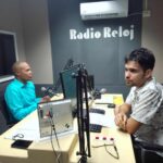 Reinauguran cabina de locución Ibrahim Aput en Radio Reloj
