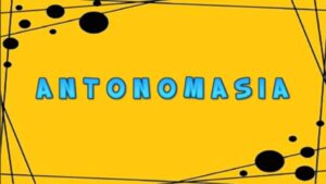antonomasia