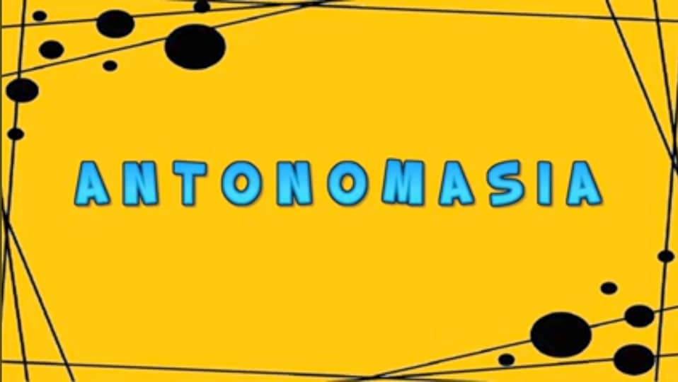 antonomasia