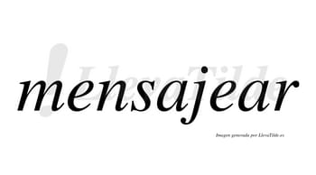 mensajear