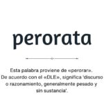 perorata
